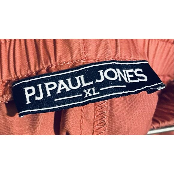 PJ Paul Jones Shorts Mens XL Red Pull On Drawstring Waist Pockets Lightweight - Picture 4 of 5